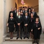 Velázquez con miembros de la Corporación municipal