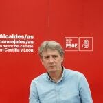 El secretario general del PSOE de Castilla y León, Carlos Martínez