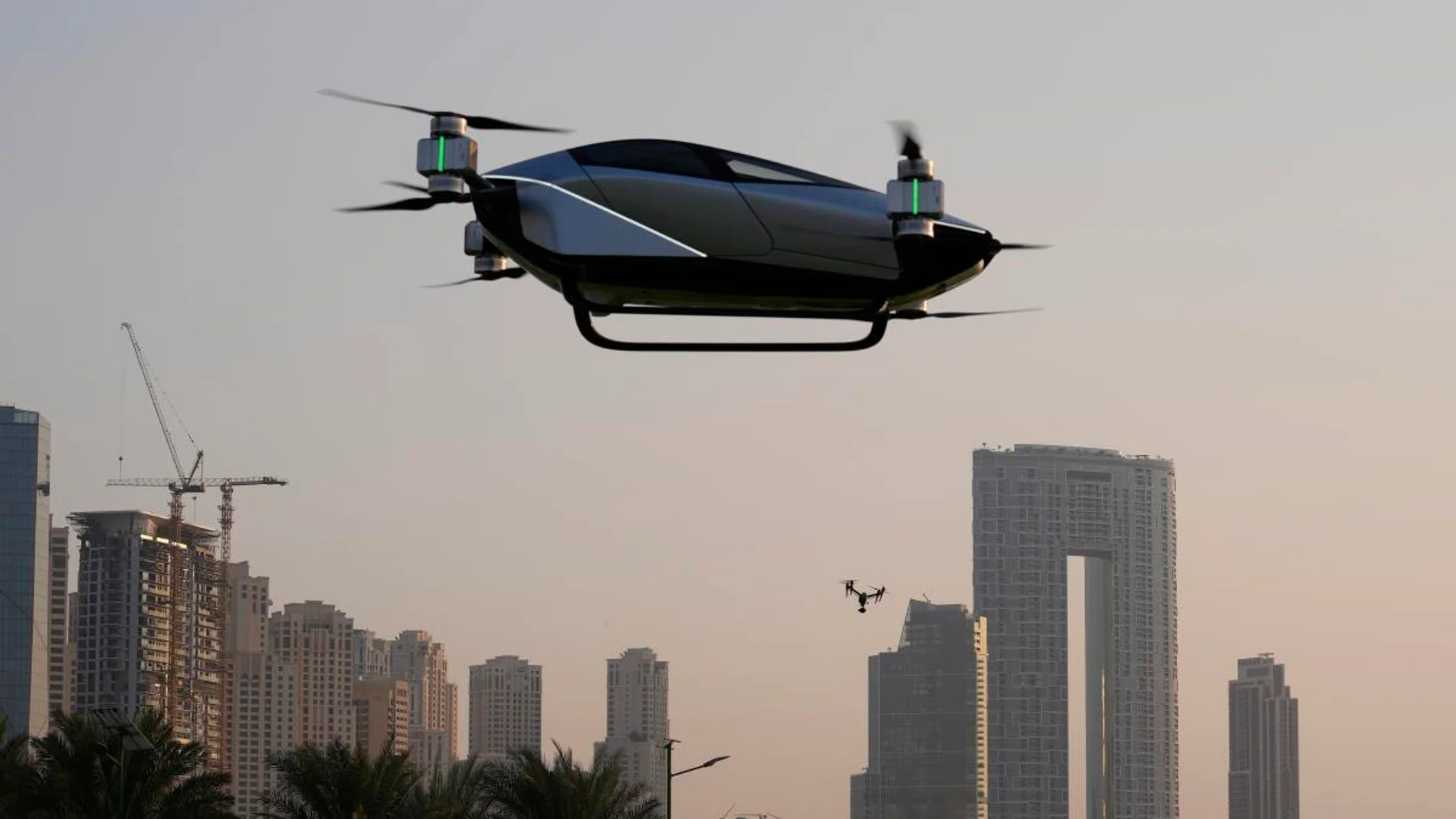 Los taxis voladores son una realidad en China