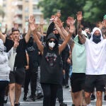 Segundo día de la huelga del metal en Cádiz