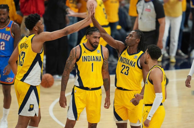 Los Pacers fueron muy superiores a los Thunder en el sexto partido de las Finales