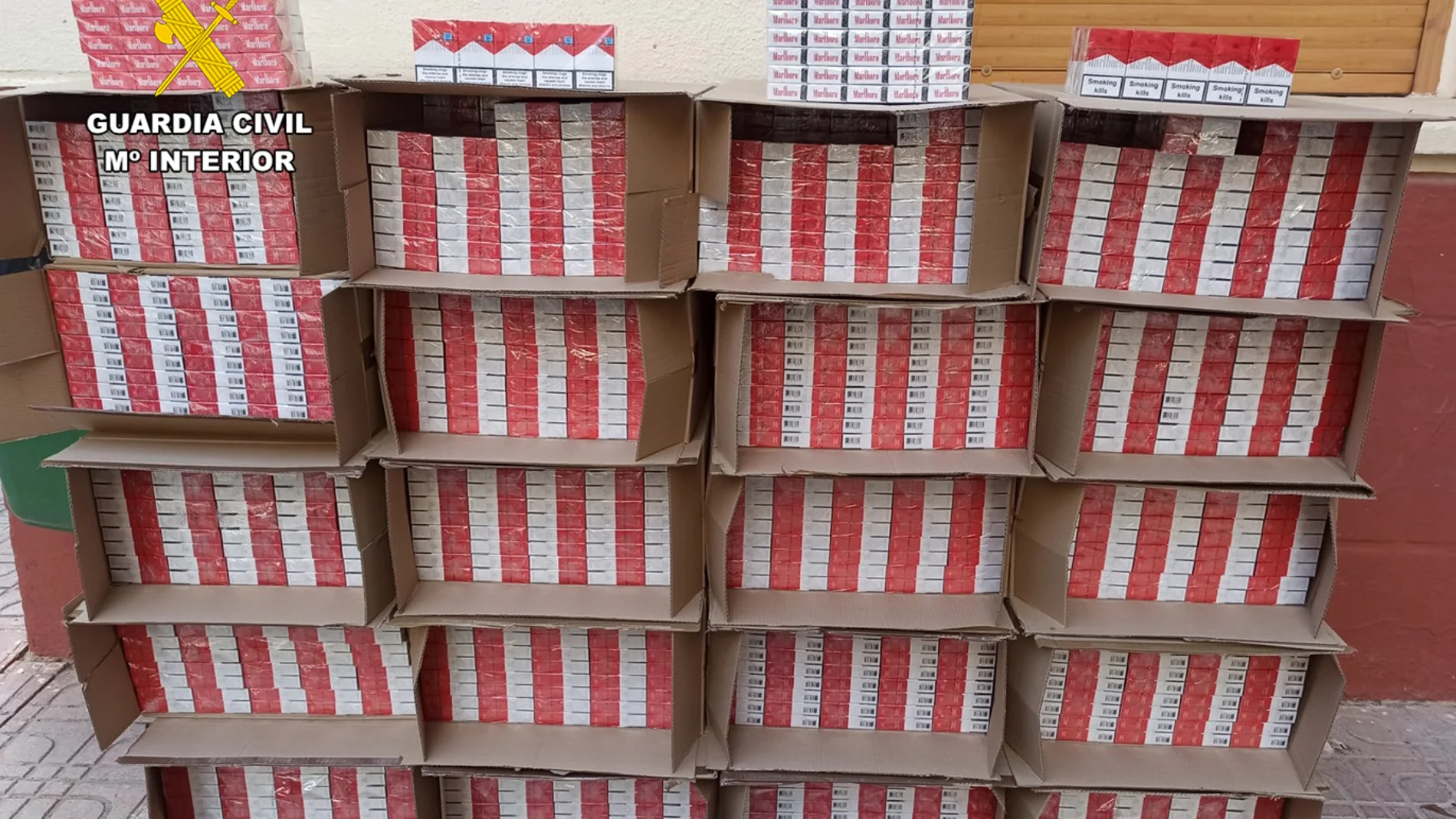 Cigarrillos incautados