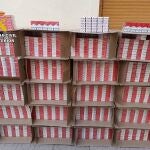 La Guardia Civil de Albacete detiene a un vecino de Madrid e interviene 200.000 cigarrillos sin fiscalizar