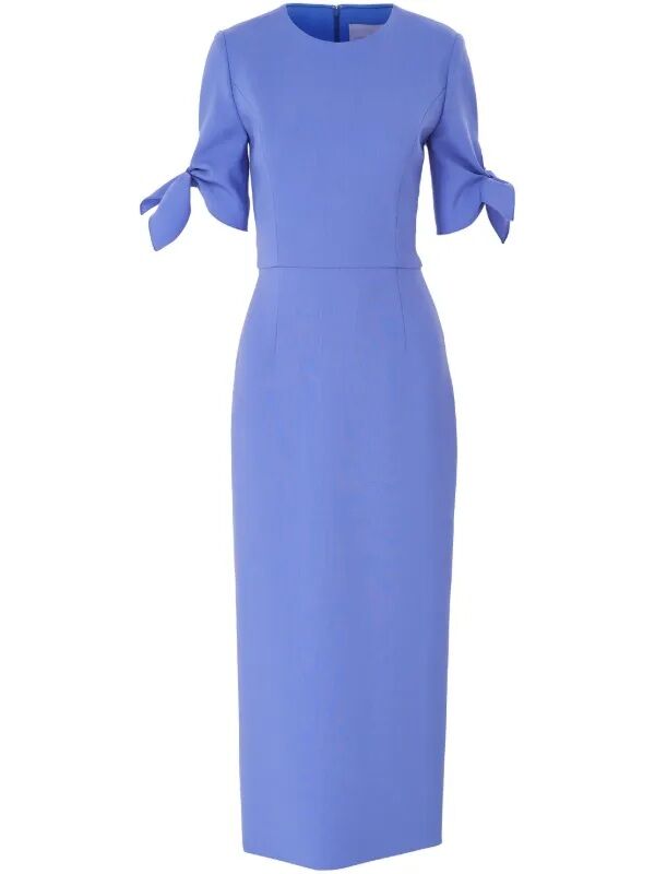 Vestido azul.