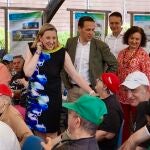 La vicepresidenta Isabel Blanco y el presidente de la Diputación de Valladolid, Conrado Íscar participan el XIV Encuentro de Personas con Discapacidad