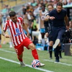 Javi Galán y Simeone, ante el Seattle Sounders