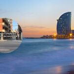 La playa de la Barceloneta