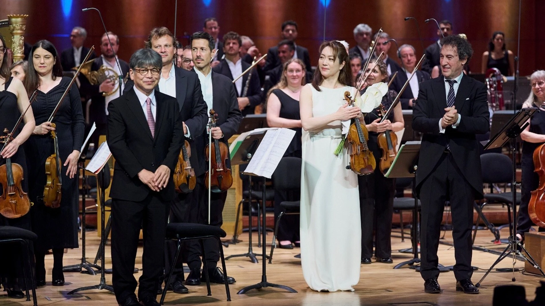 Hosokawa, Suwanai, Panisello y la Sinfónica de Euskadi