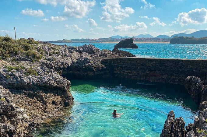 Piscinas naturales de Cantabria.