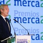 Alfonso Rueda, en los Premios Merca2