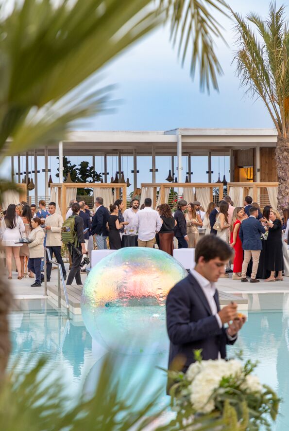 La exclusiva fiesta en la piscina de Fairmont La Hacienda Costa del Sol
