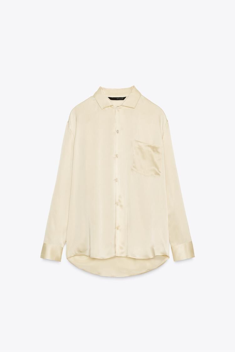 Camisa seda.