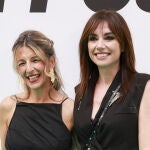 Yolanda Díaz con vestidod e Zara.
