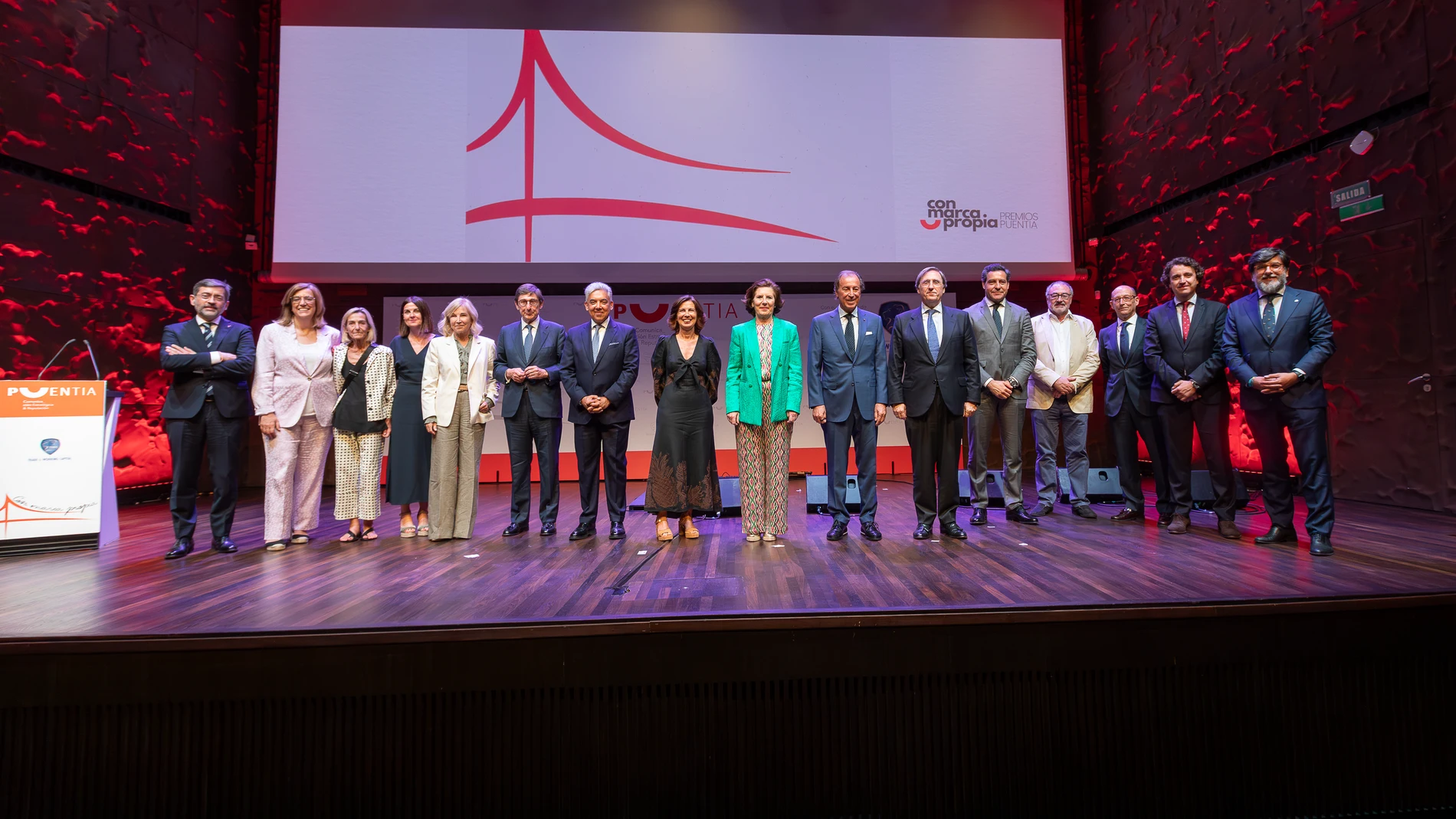 Los galardonados en el acto celebrado en Madrid