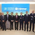 Los protagonistas del acto del aniversario de la estación