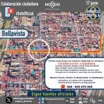 Piden colaboración ciudadana para localizar a dos jóvenes huidos tras un atropello en Bellavista