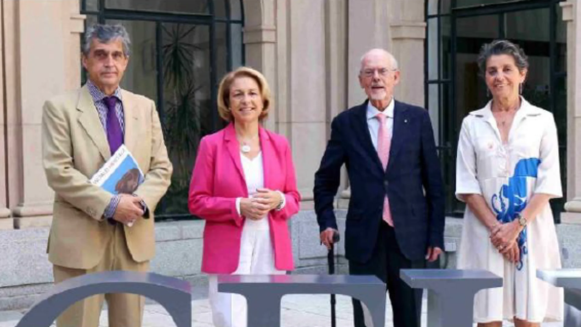 Pablo Campos, Rosa Visiedo, Ignacio Buqueras y Carmen García de Elías