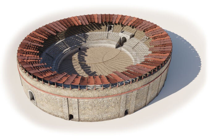 Anfiteatro de Segóbriga. 