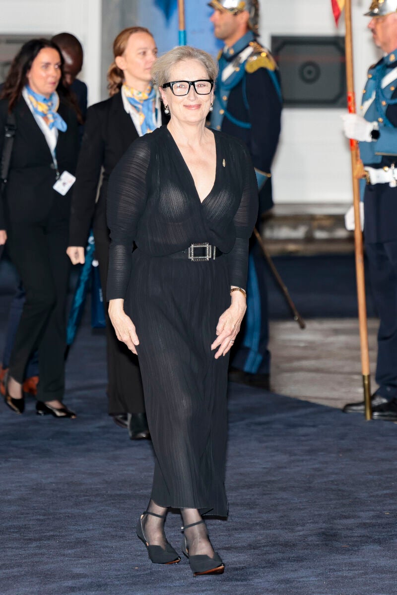 Meryl Streep en los Premios Princesa de Asturias 2023.