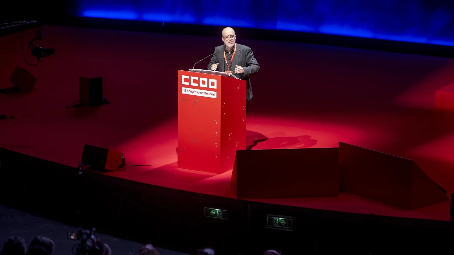 Economía.- CCOO clausura hoy su XIII Congreso, en el que Unai Sordo será reelegido para un tercer y último mandato