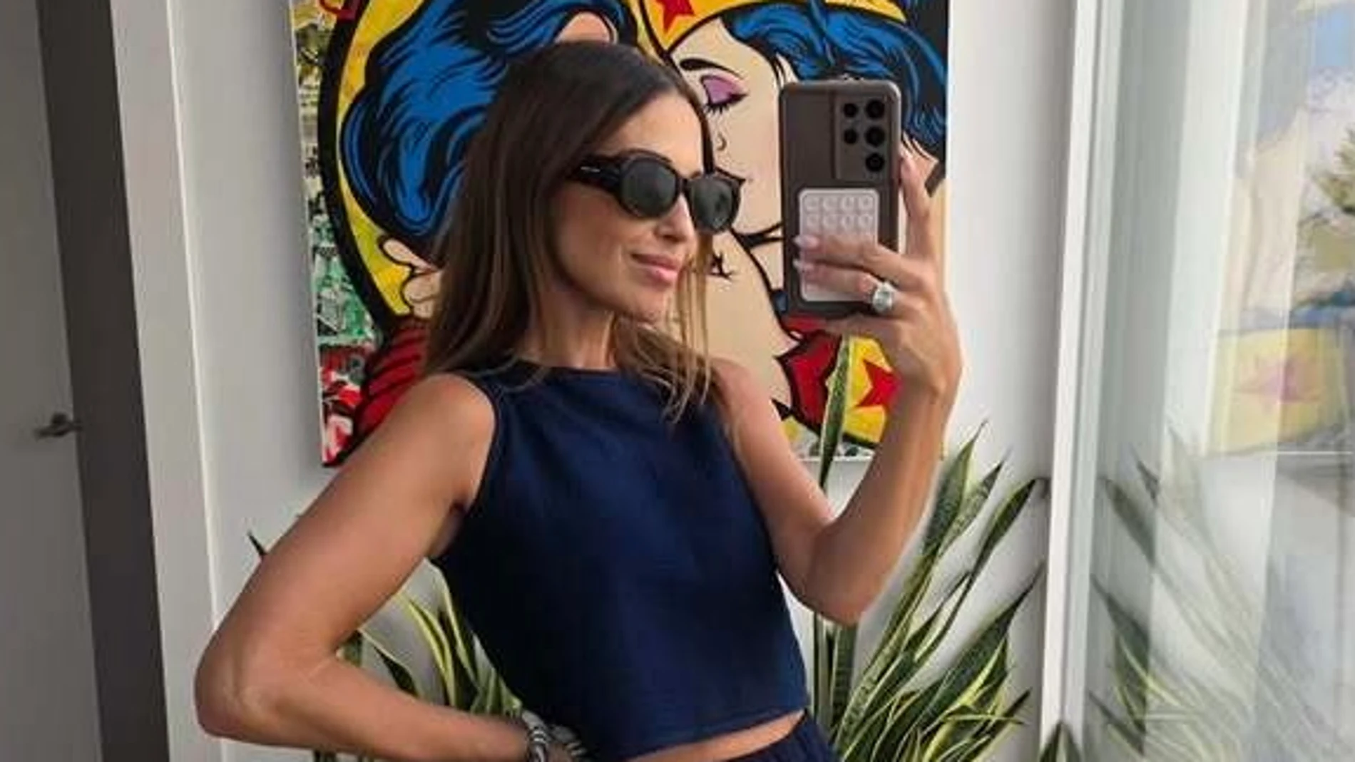 Paula Echevarría y su conjunto de Primark.