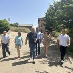 El presidente de la Diputación de Segovia, Miguel Ángel de Vicente, visita Grajera