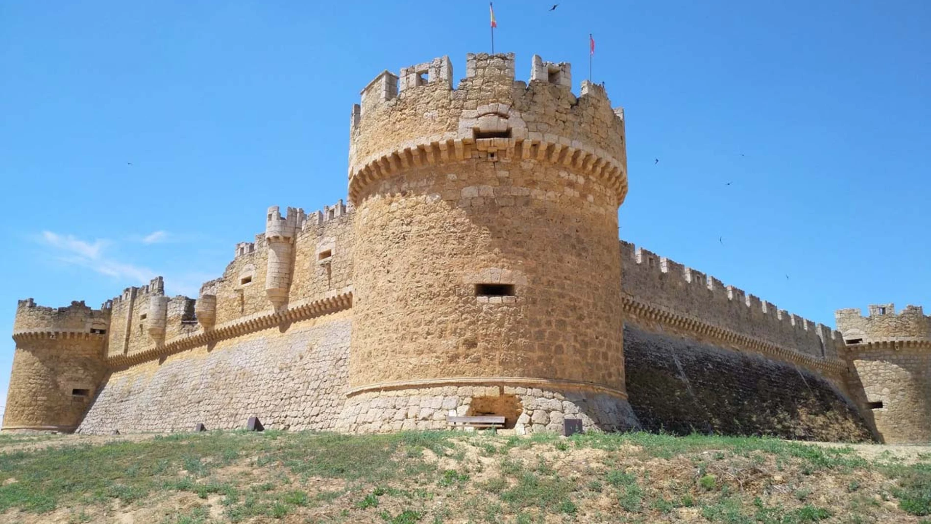 Castillo de la localidad leonesa de Grajal de Campos