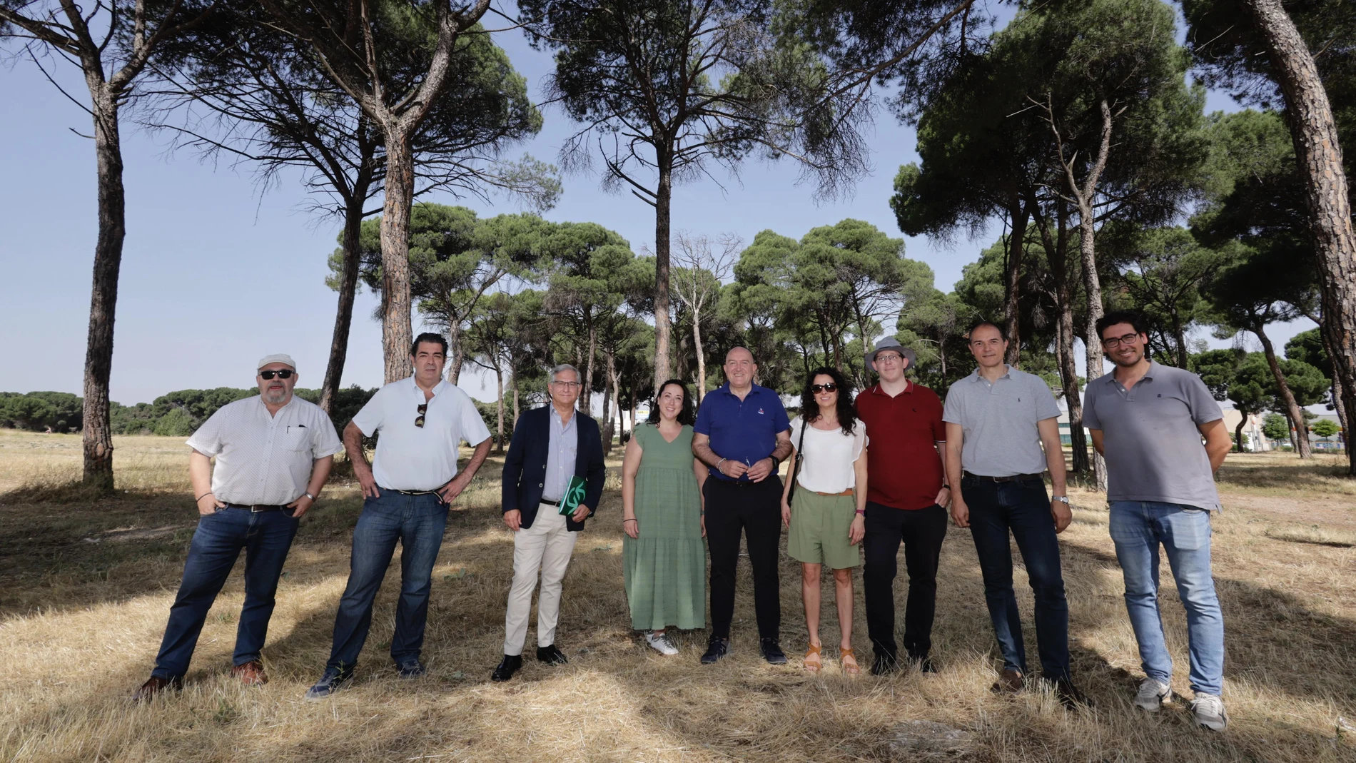El alcalde de Valladolid, Jesús Julio Carnero, visita el Pilnar del Jalón