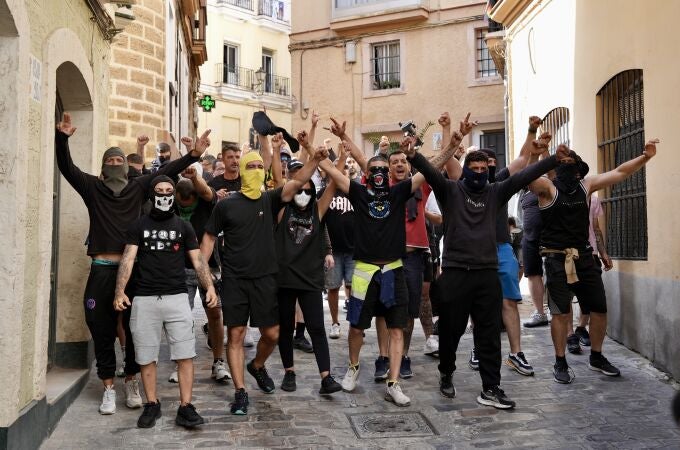 Protestas de la industria naval en Cádiz