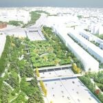 MADRID.-Arracan el lunes los trabajos previos de Parque Ventas con corte nocturno en el tronco central de la M-30