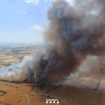 La Generalitat ordena confinarse a los vecinos de Cervera por el incendio de Granyena