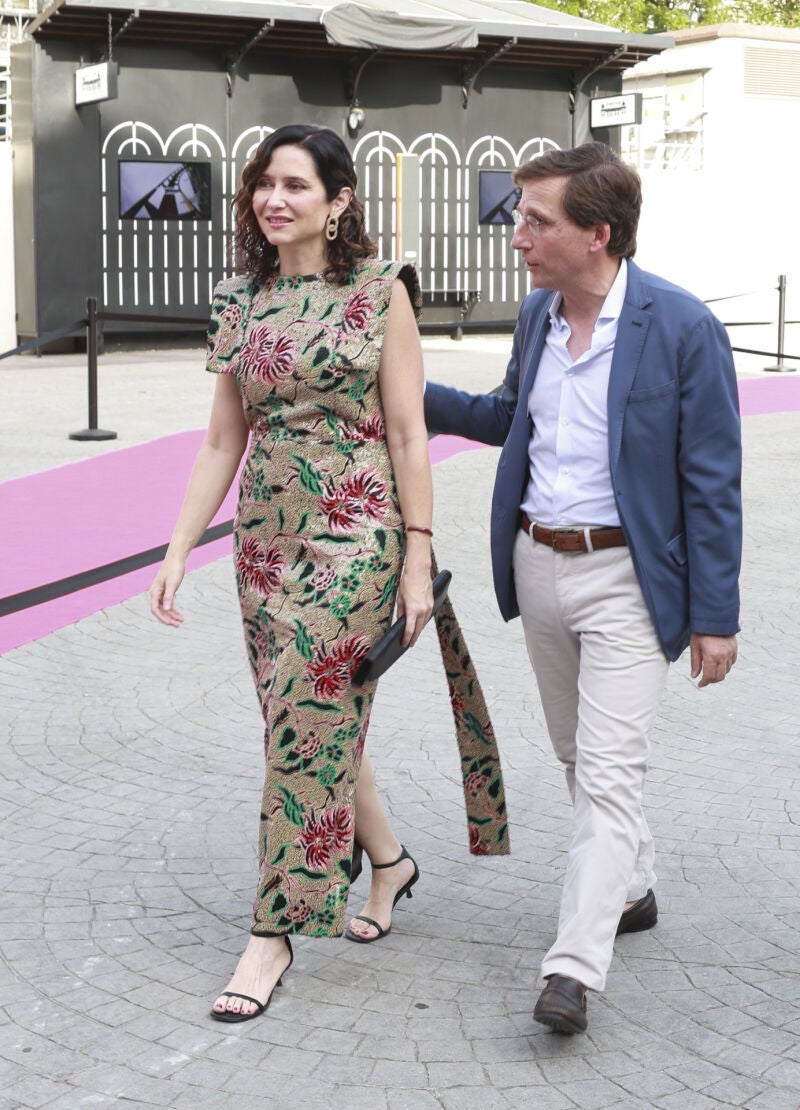 Ayuso con vestido de Rocío Osorno.