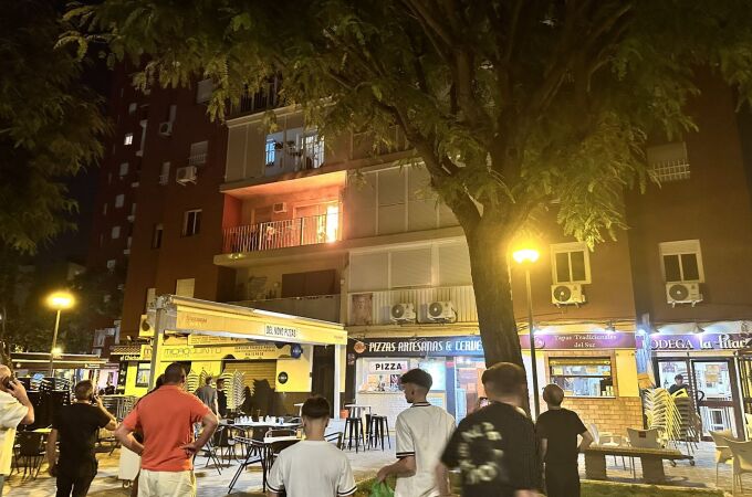 Incendio en una vivienda en Dos Hermanas