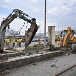 Obras del proyecto Puerto Ciudad, en Almería