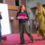 La coordinadoras nacionales de los Comuns, Gemma Tarafa (i) y Candela López (d), en una imagen de archivo