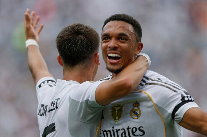 Trent, en un partido del Madrid en este Mundial de Clubes