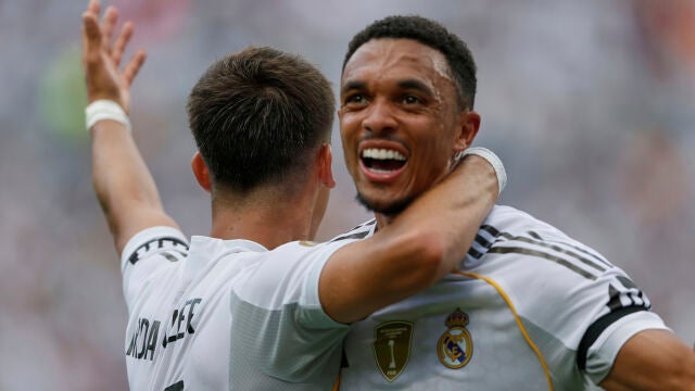 Trent, en un partido del Madrid en este Mundial de Clubes