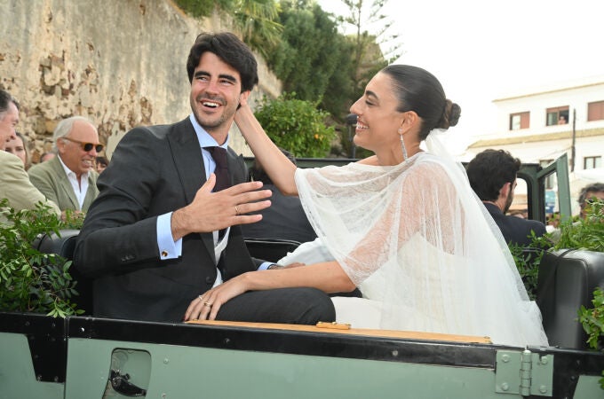 El vestido de novia de Claudia Ula.