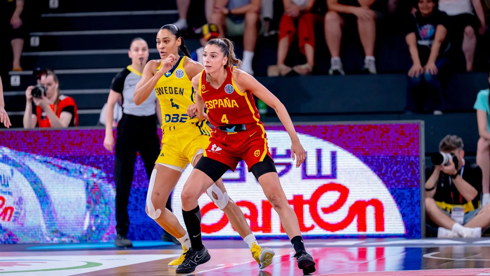 España derrotó a Suecia por 75-78