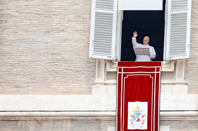 Pope Leo XIV's Angelus prayer in Vatican City