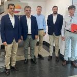 Visita del consejero de Medio Ambiente, Universidades, Investigación y Mar Menor, Juan María Vázquez, al complejo de Repsol en Cartagena (imagen de archivo).