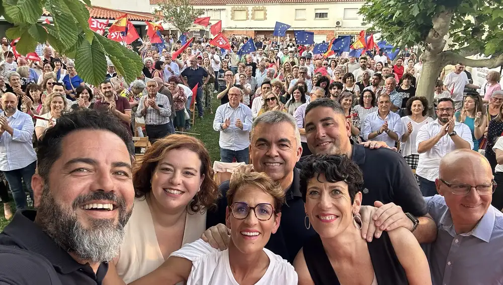 El portavoz que dimitió con Santos Cerdán, María Chivite y Elma Sainz