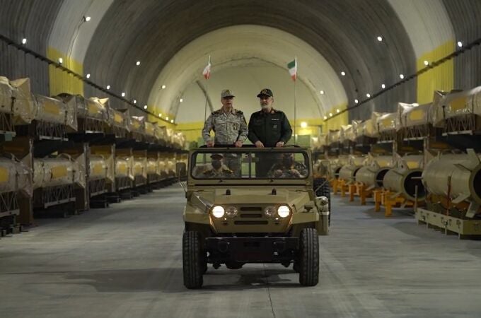 IRGC Unveils Underground Missile Base