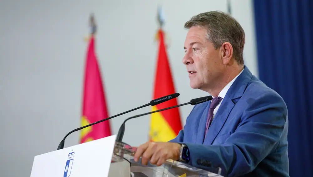 El presidente de Castilla-La Mancha, Emiliano García-Page.