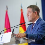 El presidente de Castilla-La Mancha, Emiliano García-Page. 