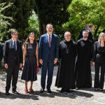 Los Reyes presiden la celebración del Milenario de la fundación del Monasterio de Montserrat