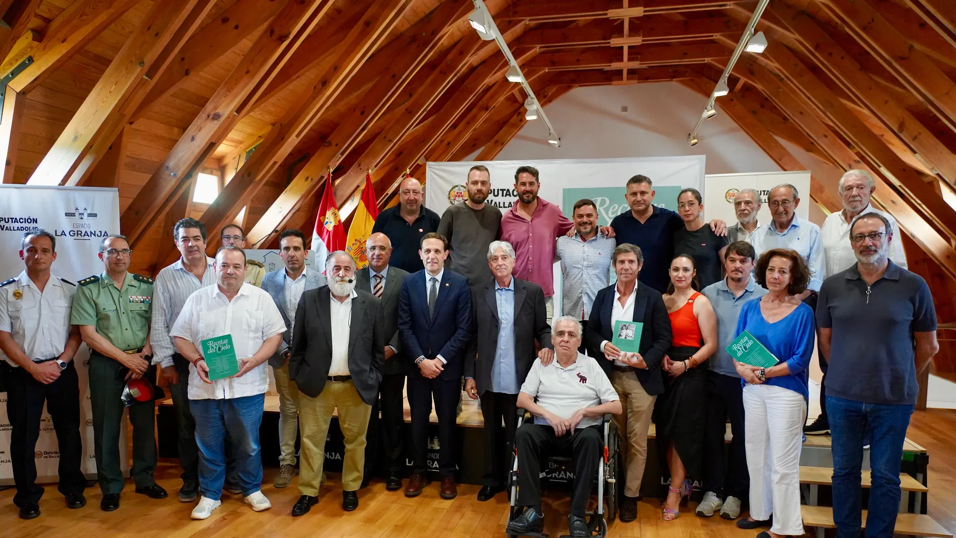 La Diputación de Valladolid presenta el libro 'Recetas del Cielo', que rinde tributo al chef Jesús Ramiro Flores