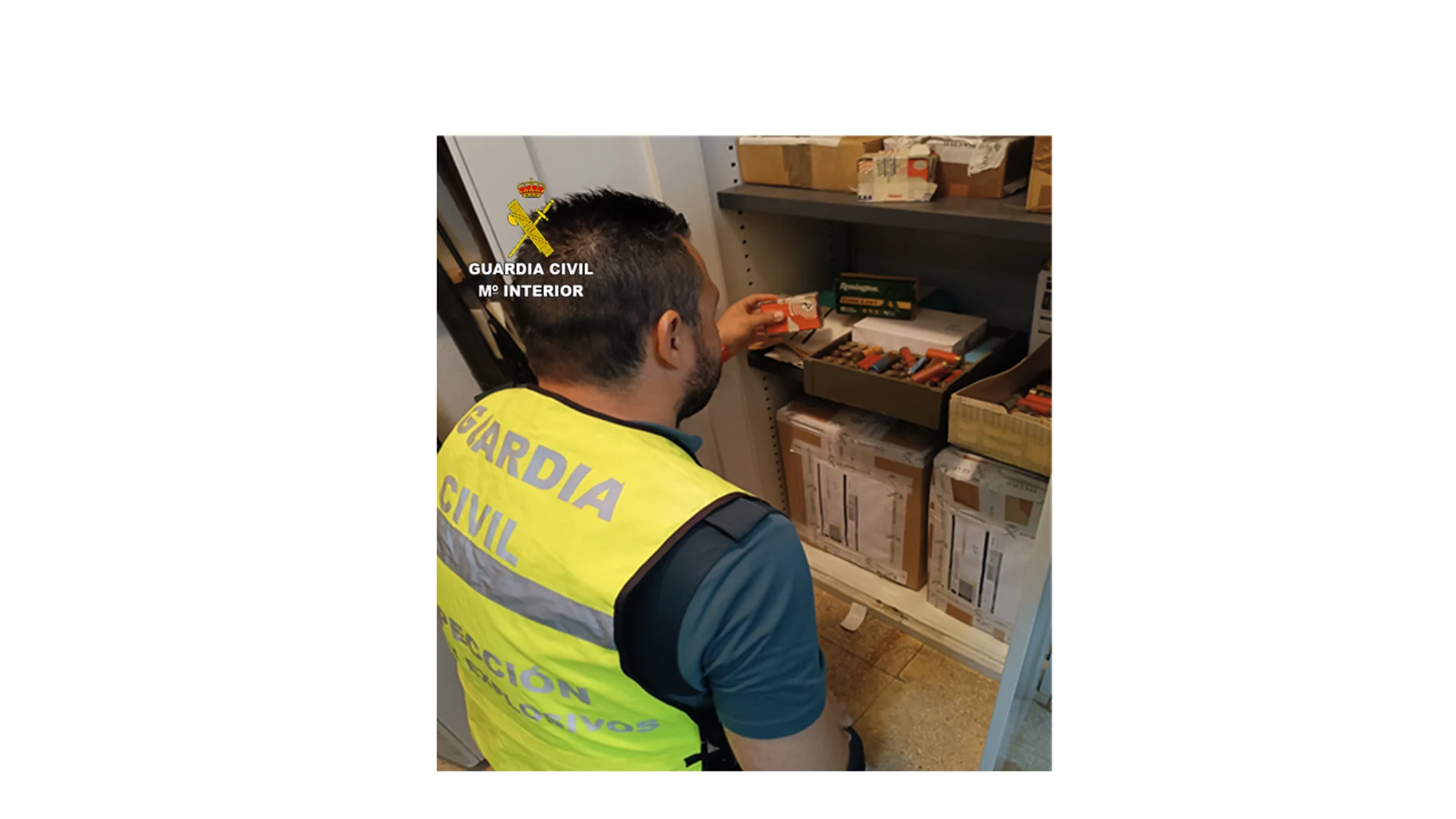 Guardia Civil interviene 15.0000 cartuchos en dos puntos de venta no autorizados en Ciudad Real y Puertollano