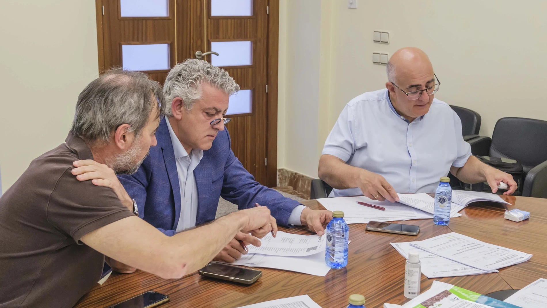 Jurado del galardón presidido por el vicepresidente José María Bravo