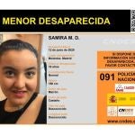 Samira M.D. fue vista por última vez el 12 de junio